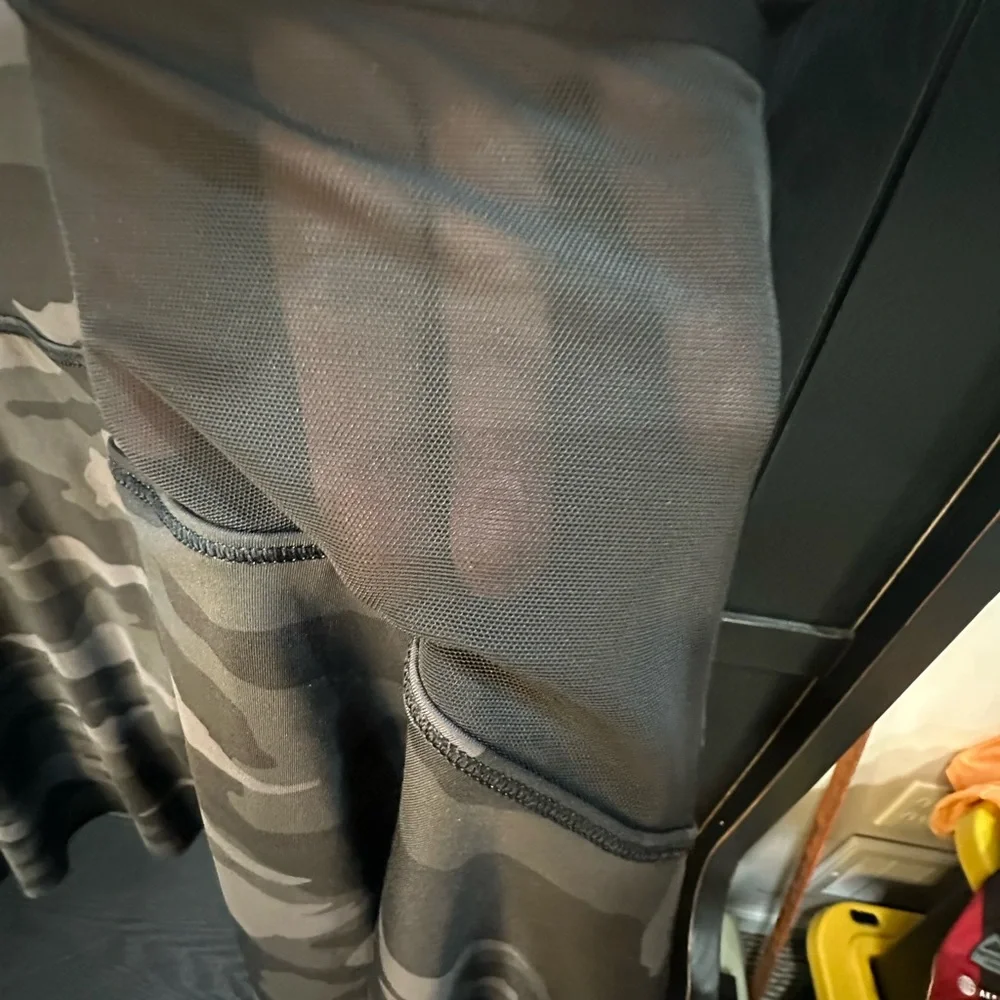 Athleta Gray Camouflage Skater Skirt - Picture 3 of 7